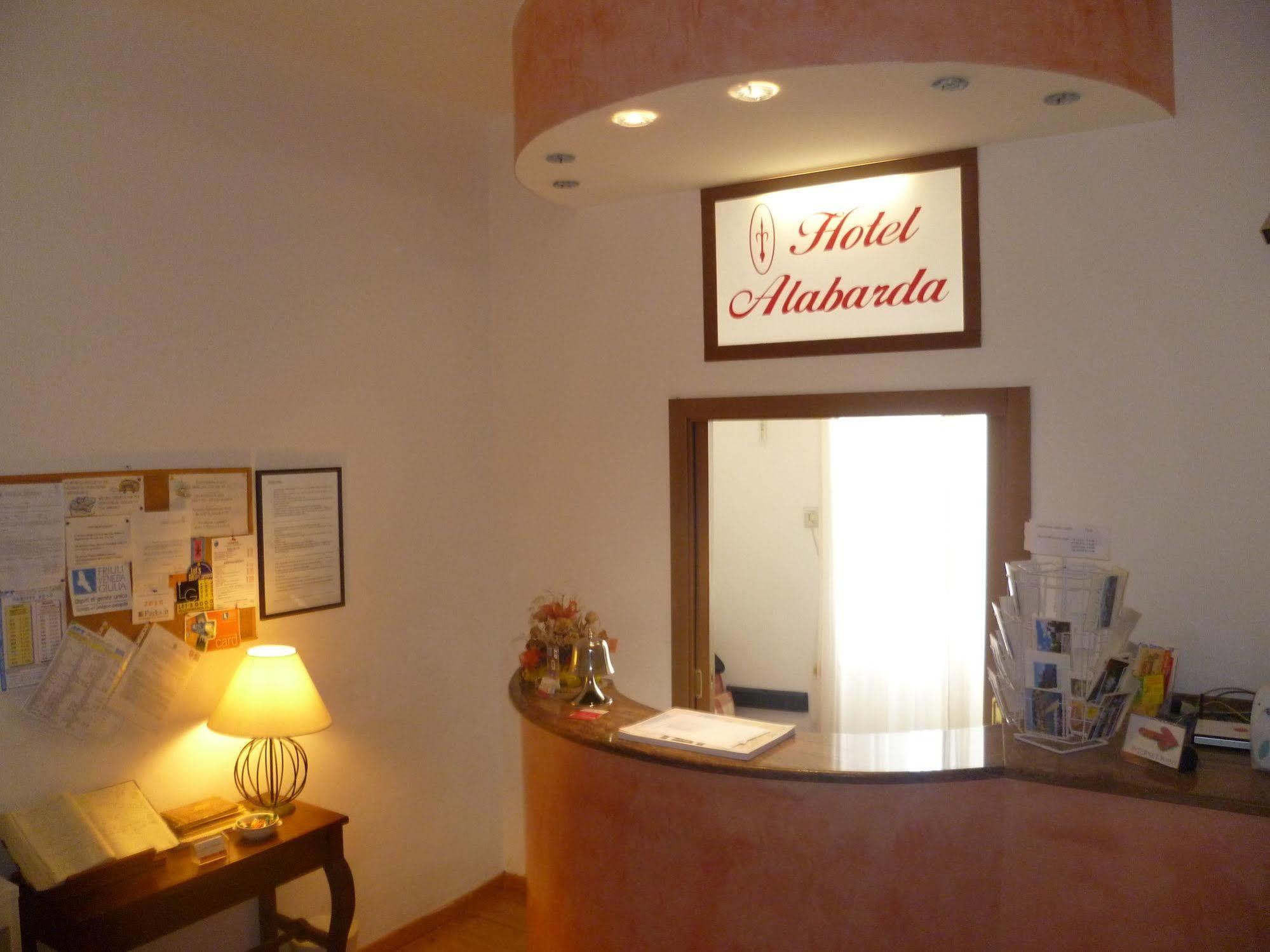 Hotel Alabarda Trieste Inreriör bild